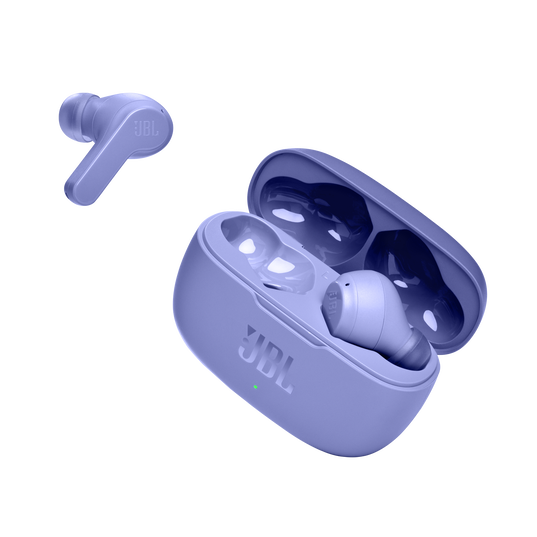 JBL Wave 200TWS - Purple - True Wireless Earbuds - Detailshot 6